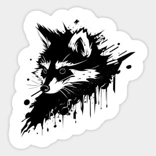 raccoon Sticker